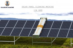 YTM Serisi Güneş Paneli Temizlik Makinesi 